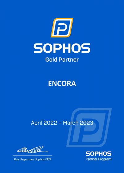 encora-sophos-gold-partner-level-certificate-a4